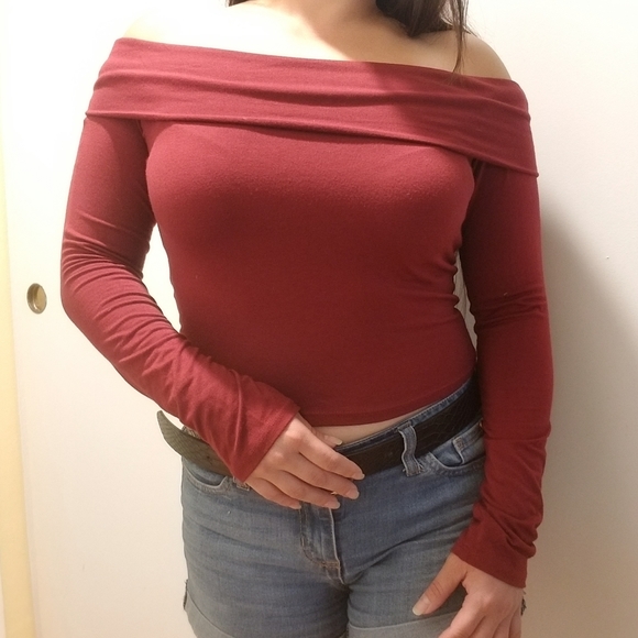 Long sleeve crop top - Picture 4 of 4